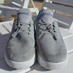 Magellan Outdoors Light Gray Mesh Sneakers